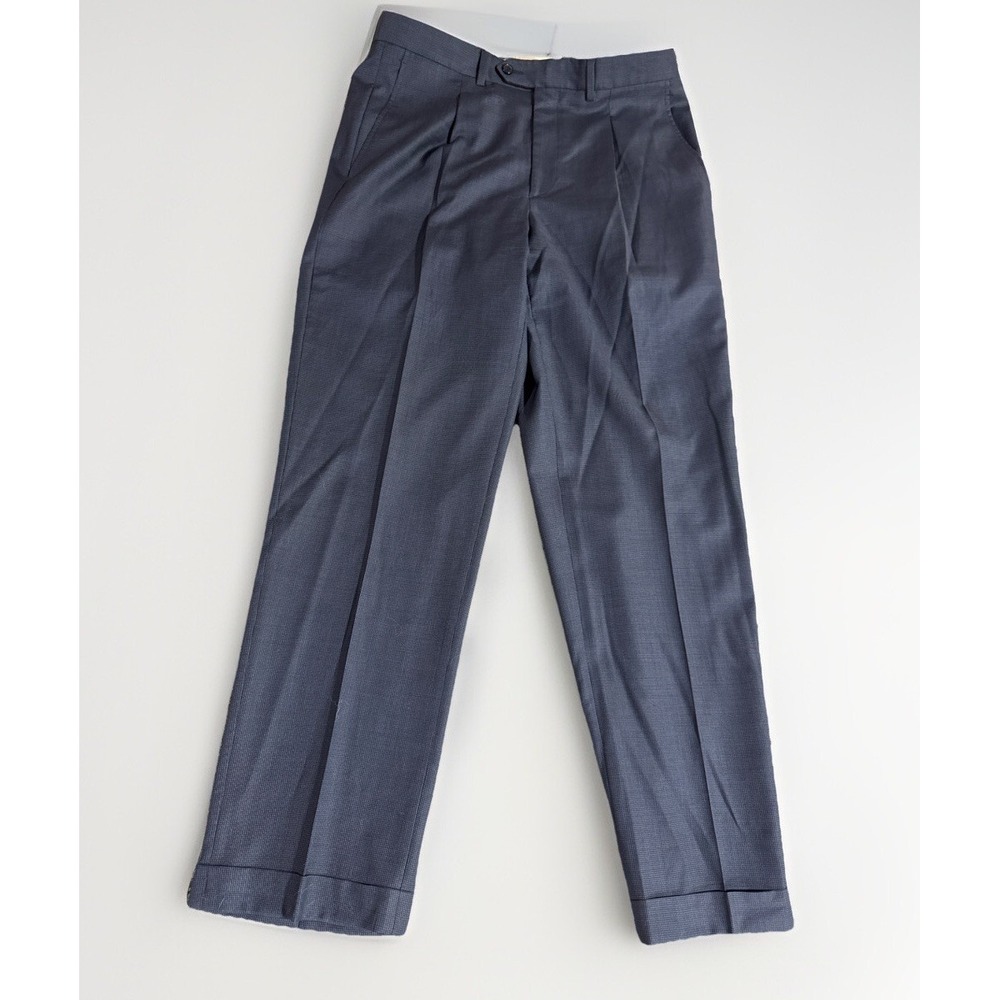 Pazoni Men's Dress Pants Size 34 Valencia Italy Wool Style 1889